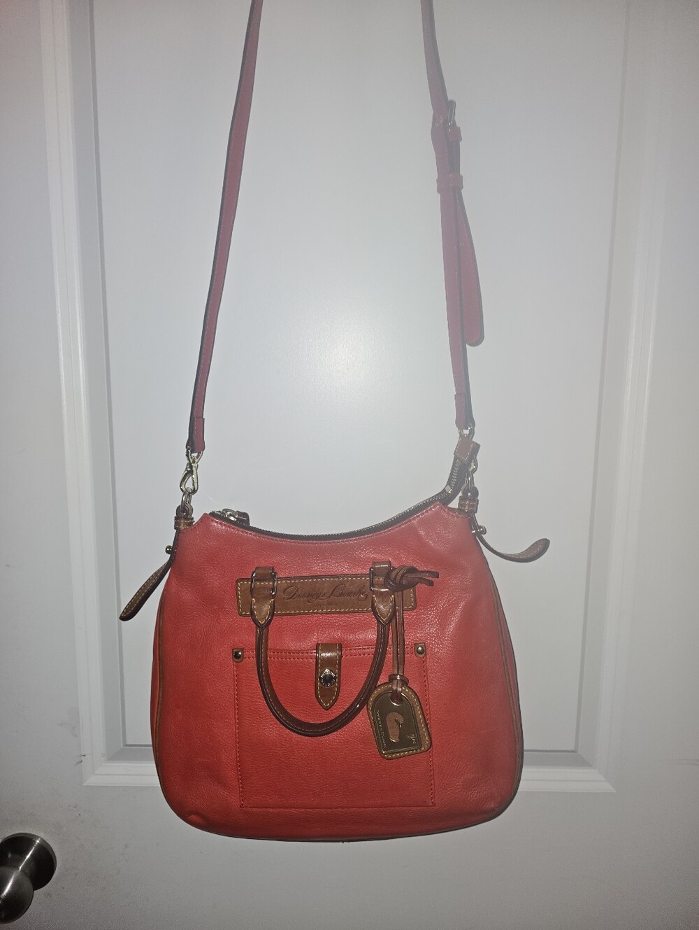 Dooney & Bourke Orange Dillon Shoulder Bag - Picture 9 of 9